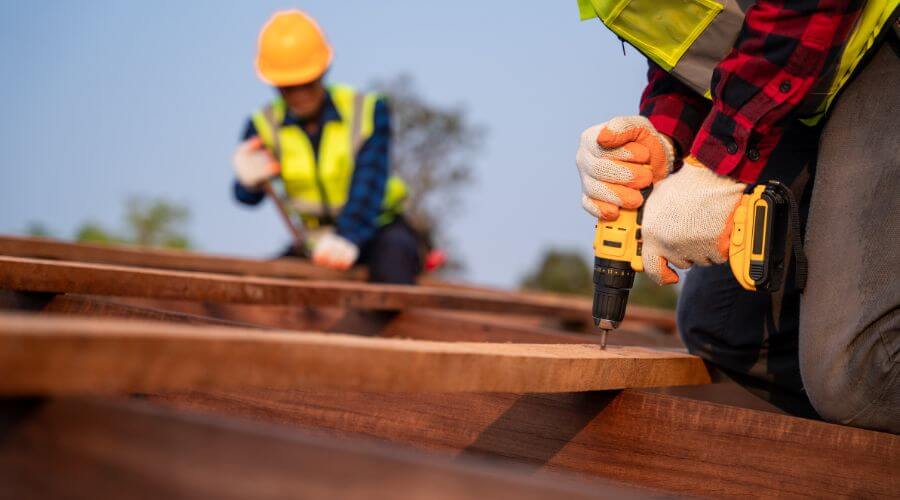 Expert tile roof repair services in Deering, ND